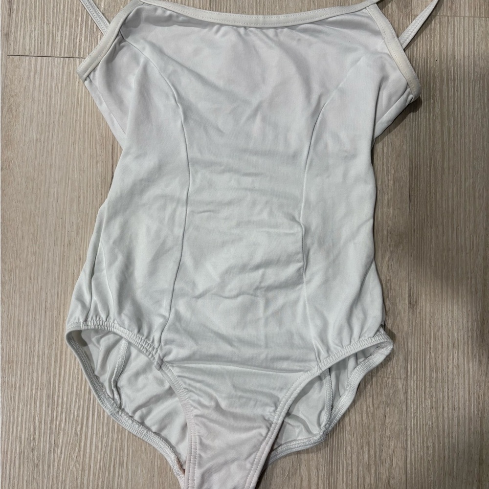 White Ballet Leotard Adult Small